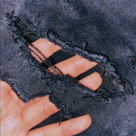 Mid-rise Black jegging - Picture 4 of 4